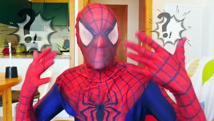 Spiderman Become a doll vs Frozen Elsa & Maleficent w_ Spiderbaby Jack Frost & Funny Supehero part 3