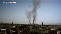 Saudi-led air strikes in Yemen city of Hodeidah kill 20