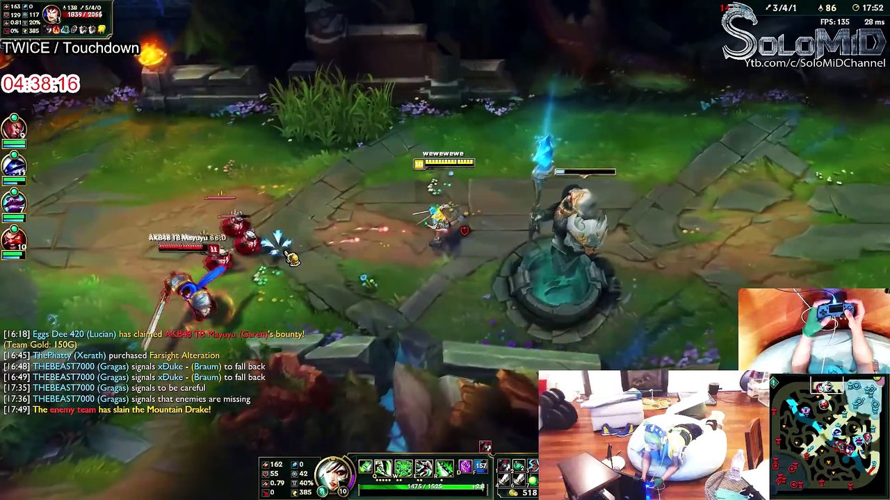 LOL BUG WTF Moments #20  Gangplank Movement Speed BUG - League of Legends (SoloMiD)