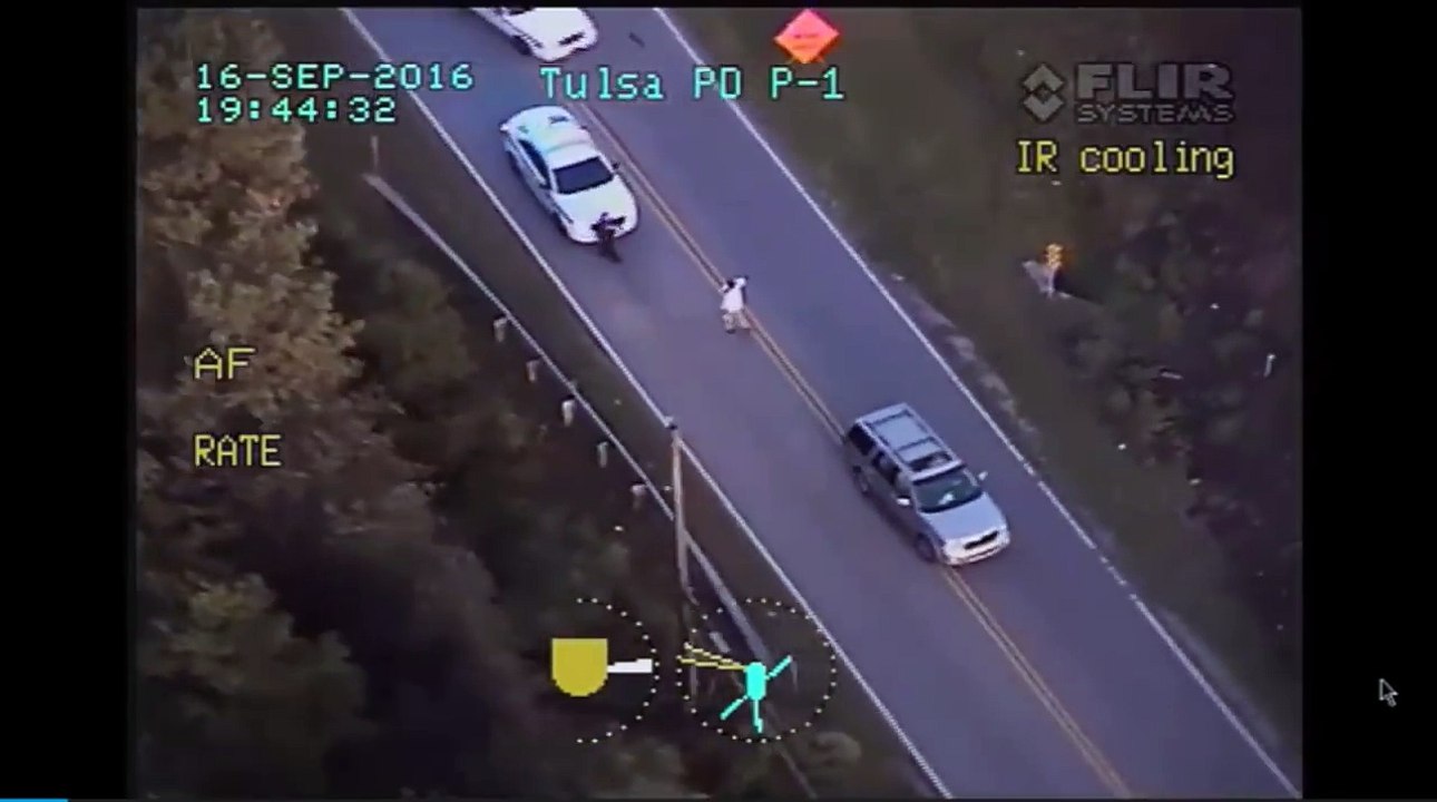 Une bavure policière de plus ? Aux Etats Unis  Terence Crutcher est abattu par la police alors qu’il n’était pas armé !