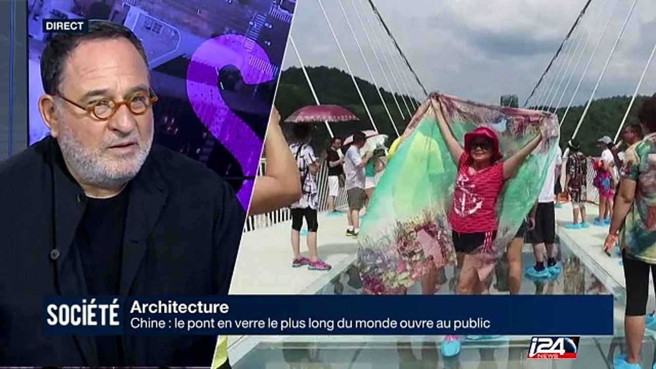 Chine : le pont en verre le plus long du monde ouvre au public