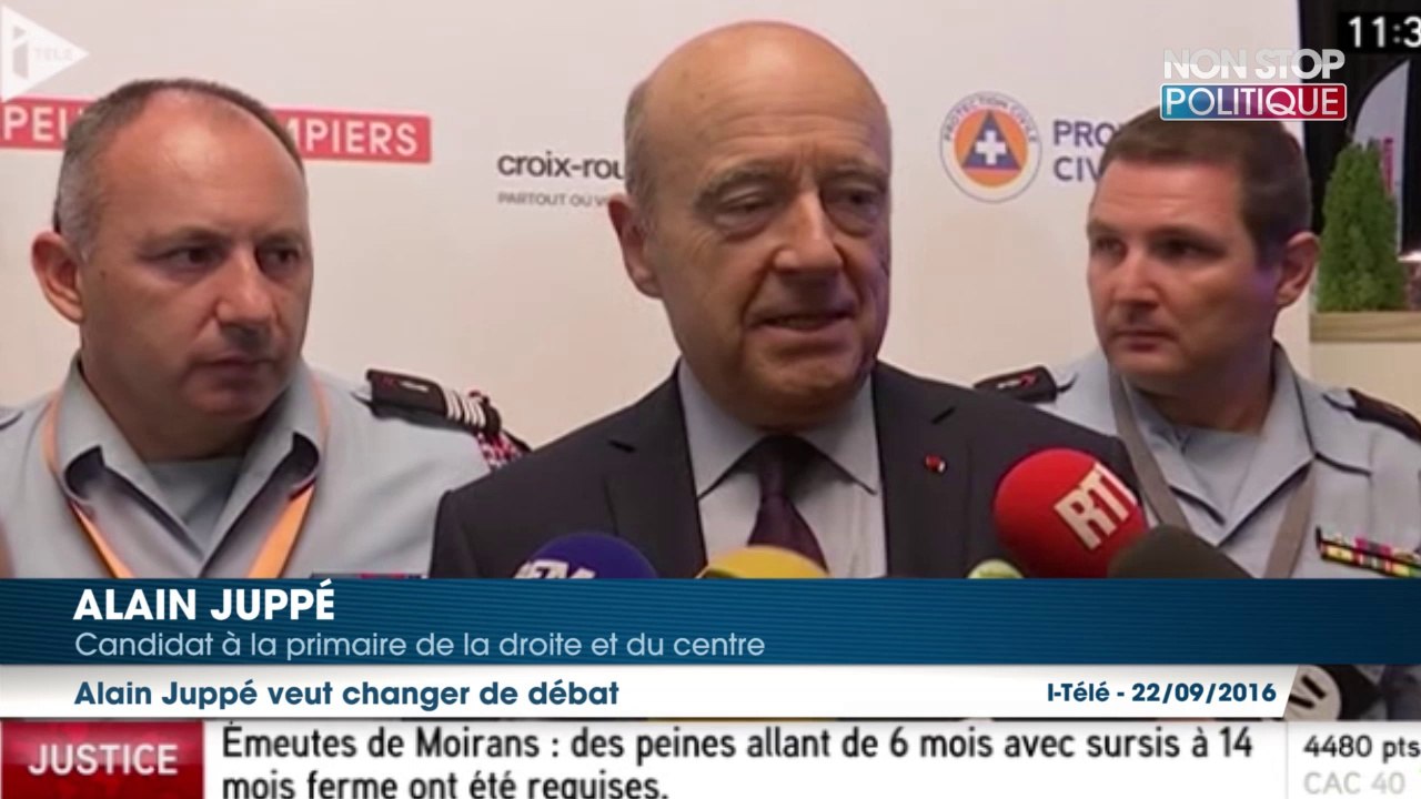 Alain Juppé dénonce la "nullité" du débat sur les Gaulois mais tacle encore une fois Nicolas Sarkozy