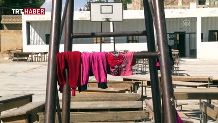 Cerablus'un en eski okulu öğrenciler için hazırlanıyor