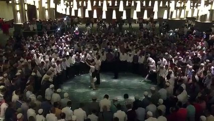 Beştepe Millet Camiinde Zikir Halkası