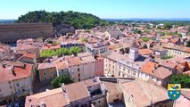 Vidéo aérienne de la ville dOrange par drone