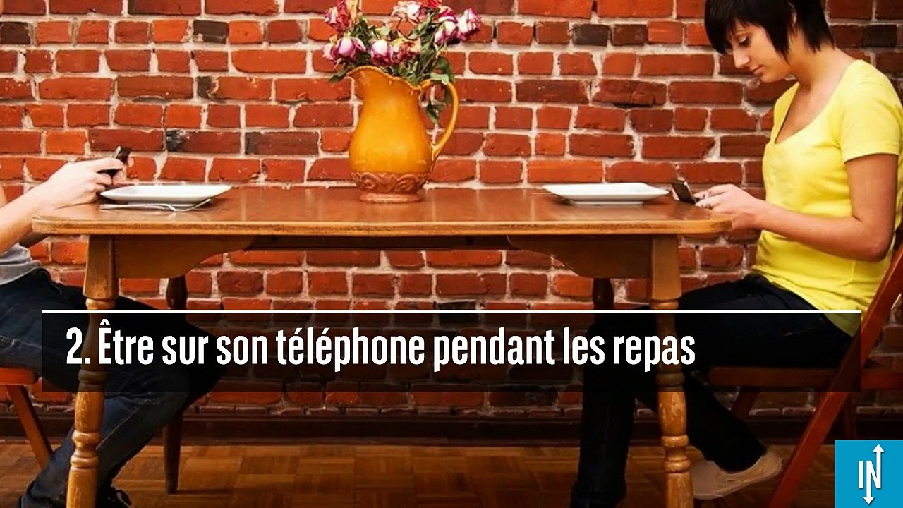 10 choses malpolies que vous faites quotidiennement