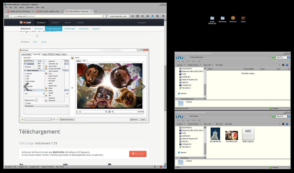 Redimensionner les images à 2000 pixels avec XnConvert