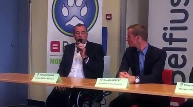 Discours d'Yves Defraigne, coach de Mons-Hainaut