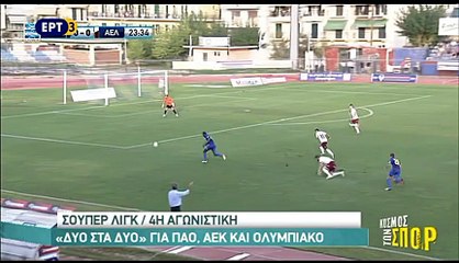 4η Κέρκυρα-ΑΕΛ 2-0  2016-17 ΕΡΤ3 (Κόσμος των σπορ)