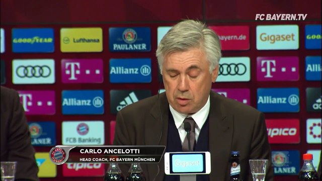 Carlo Ancelotti about Arjen Robben, Franck Ribery & Robert Lewandowski