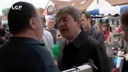 Gros clash entre Mélenchon et un militant FN