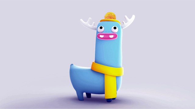 GCOM - RUDOLPH SOUHAITE DE JOYEUSES FÊTES