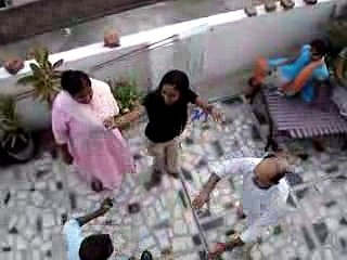 Indian Girl Dancing With her family Memebers - 2016