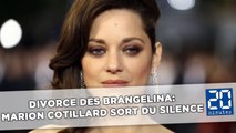 Divorce d'Angelina Jolie et Brad Pitt: Marion Cotillard sort du silence