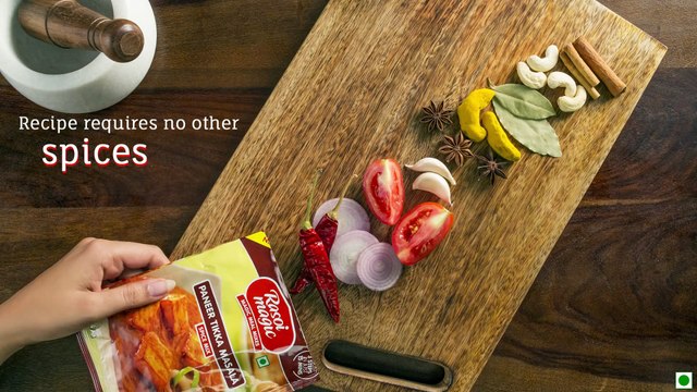 Rasoi Magic Paneer Tikka Masala TVC ,Foodstyling by Chef Payal Gupta