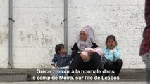 Grèce: les migrants de Moria se sentent en prison