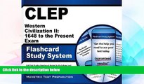 Big Deals  CLEP Western Civilization II: 1648 to the Present Exam Flashcard Study System: CLEP