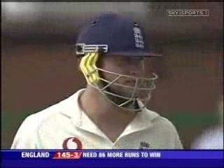 Freddie Flintoff Sledges the West Indies