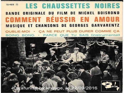 Les Chaussettes Noires & Eddy Mitchell_Ça ne peut plus durer comme ça (B.O. Comment réussir en amour (1962)(GV)