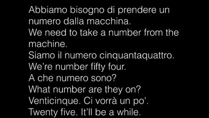 learn italian conversation