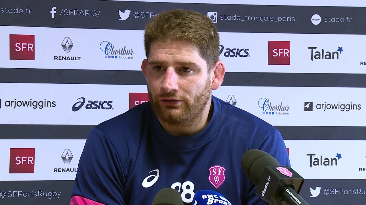 Stade Français - Pascal Papé: "Je suis content de revenir dans le groupe"