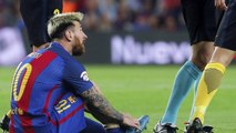 Barcelona se queda sin Messi por tres semanas