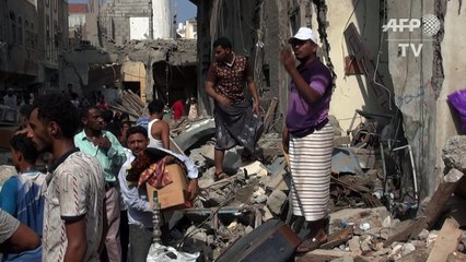 Mueren 20 civiles en ataques de coalición árabe en Yemen