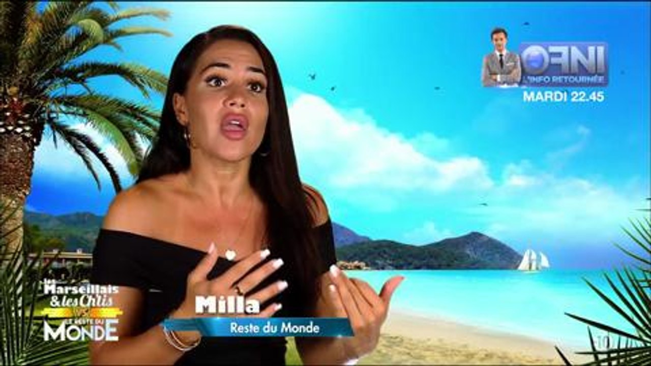 Les Marseillais & Les Ch'tis vs Le reste du Monde, W9 : Milla clashe Hillary