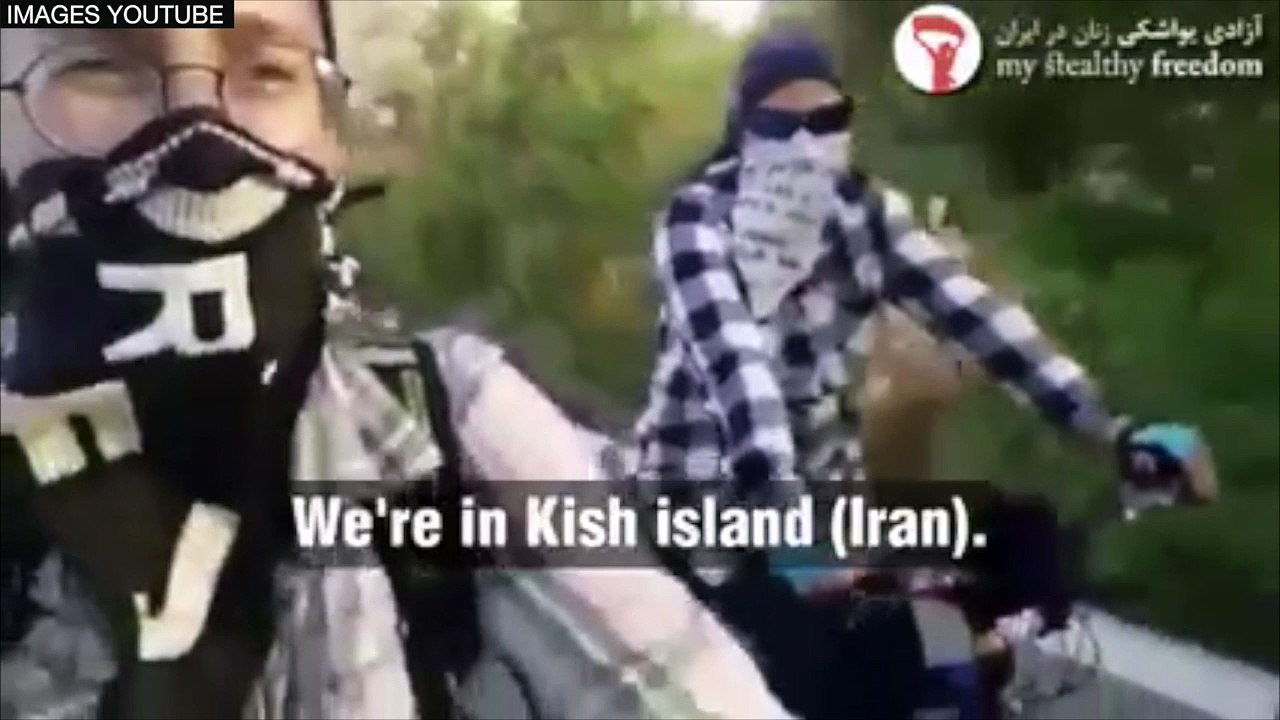 Deux femmes iraniennes pédalent pour leur liberté