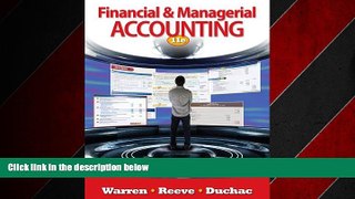 READ book  Bundle: Financial   Managerial Accounting, 11th + CengageNOW with eBook Printed Access