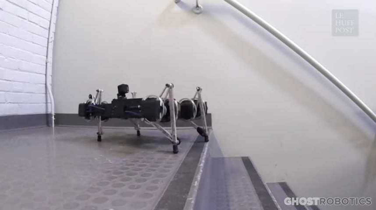 Vous n'avez aucune envie que ce robot vous poursuive