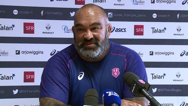 Top 14 Stade Toulousain - Stade Français: Simon Raiwalui en conférence d'avant match