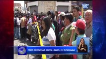 Tres personas arrolladas en Riobamba