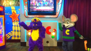 Mr. Munch and Chuck E. Cheese - Live Performance
