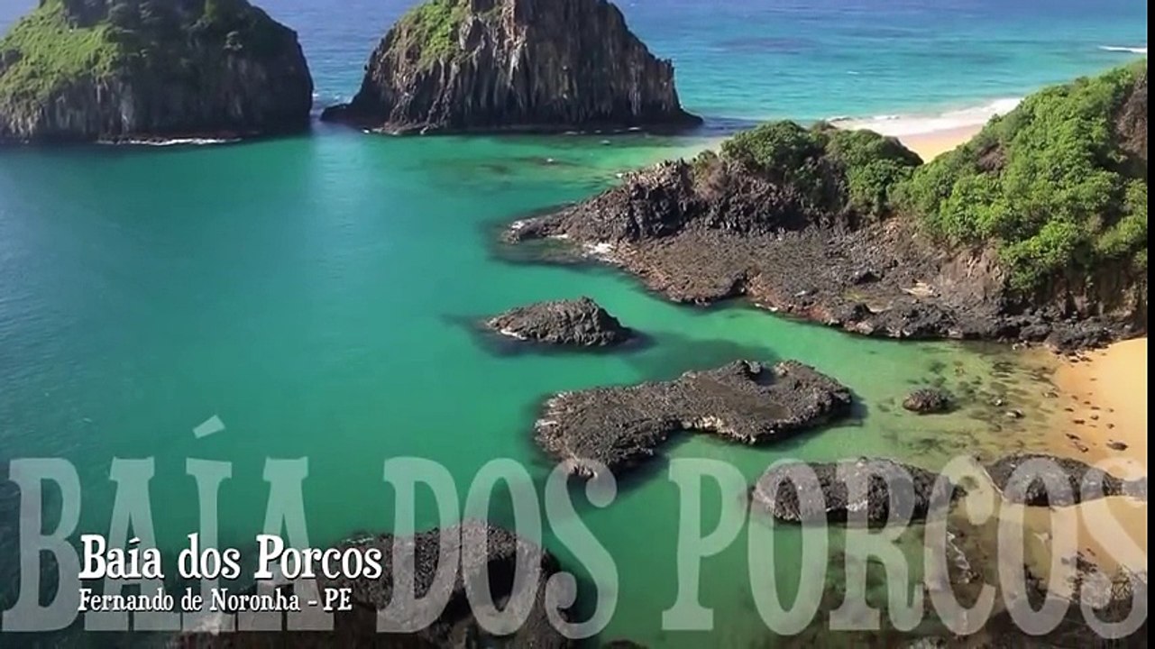 A PRAIA MAIS BONITA DO BRASIL (HD)