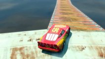 Ramp Stunt City Lightning McQueen cardisney pixar car by onegamesplus