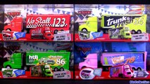 Pixar Cars Trucks Vinyl Toupee Hauler Chick Hicks truck No Stall, Trunk Fresh Diecast Camion