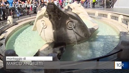 Ρώμη: Ανοιχτά και πάλι τα σκαλοπάτια της Πιάτσα ντι Σπάνια