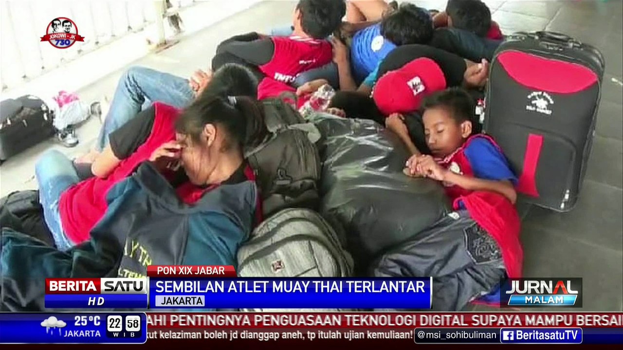 Usai Ikut PON, 9 Atlet PON Muay Thai Telantar di Stasiun Manggarai