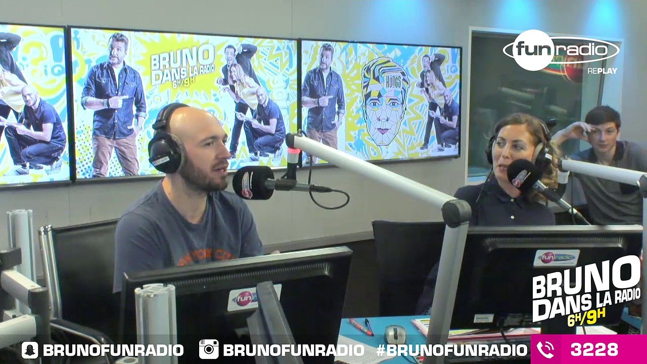 Kungs et Jamie N Commons chez #BrunoFunRadio (22/09/2016) - Best Of en Images de Bruno dans la Radio