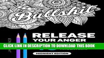 [PDF] Release Your Anger: An Adult Coloring Book with 40 Swear Words to Color and Relax, Midnight