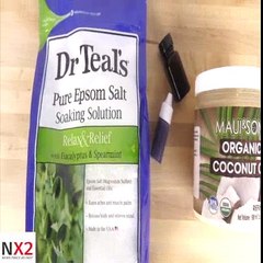 DIY Relaxing Lavender Body Scrub