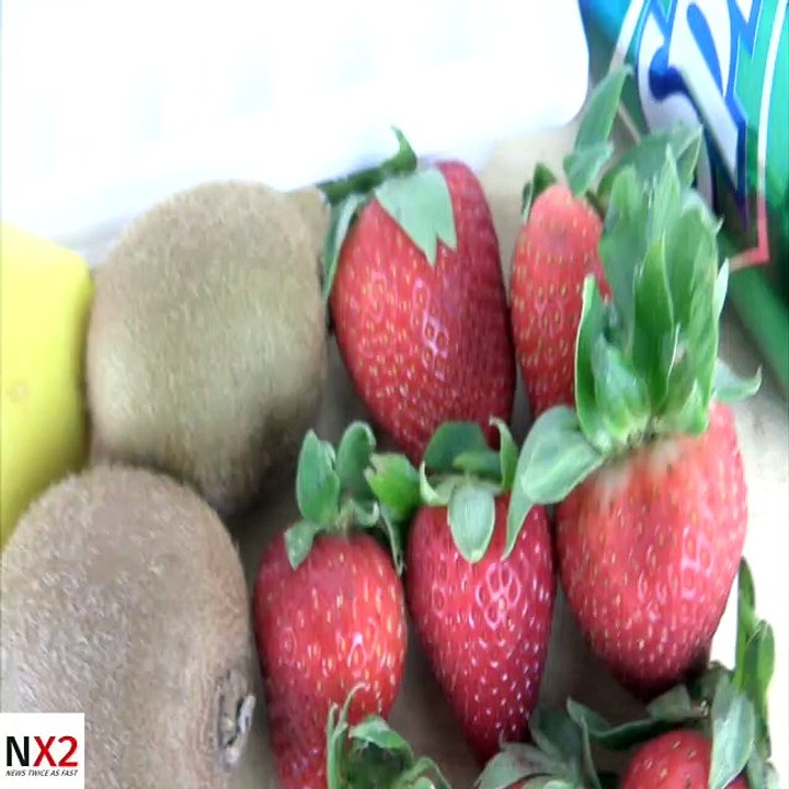 DIY Fruit Infused Ice Cubes