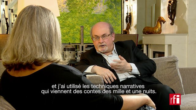 Salman Rushdie et son nouveau roman Deux ans, huit mois et vingt-huit nuits