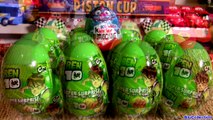 Ben10 Surprise Eggs Kinder Surprise From Cartoon Network by Blutoys Play-Doh Sorpresa Huevos