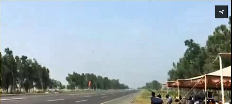 Video of PAF landing and take off from Motorway