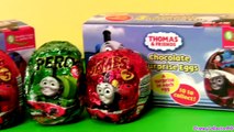 Thomas the Tank Engine Surprise Eggs Holiday Edition Same as Kinder Easter Egg Surprise