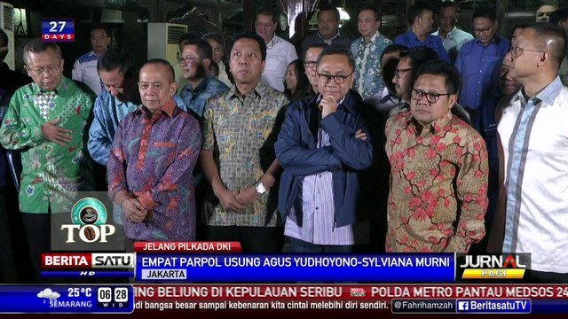 Poros Cikeas Usung Agus Harimurti Yudhoyono dan Sylviana Murni
