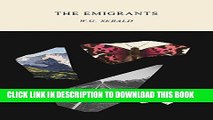 Collection Book The Emigrants (New Directions Paperbook)