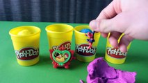 Play Doh Kinder Surprise Eggs Monster Academy Angry Birds Cars 2 Spiderman Eggs